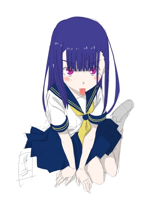 くせっ毛じゃなくなってしまった八日さん再掲載彼女がなぜこうなってしまったのかという漫画はこちら 