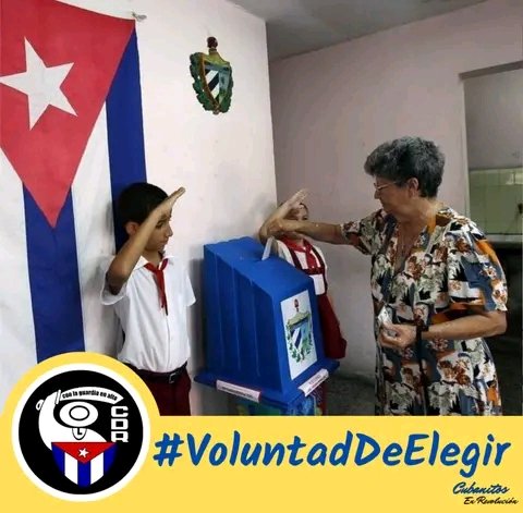 ¡El pueblo nomina, y el pueblo elige! #VoluntadDeElegir #Cuba #CDRCuba #SomosDelBarrio #SoyCederista