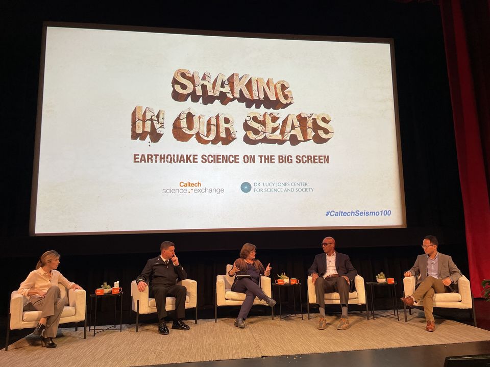 ChrisHoldenNews's tweet image. Yesterday, I participated on a panel discussion at @Caltech called “Shaking in Our Seats” to speak about the importance of bridging the relationship between policymakers, emergency responders and scientists. @DrLucyJones  #informedpolicy #science #emergencyresponse