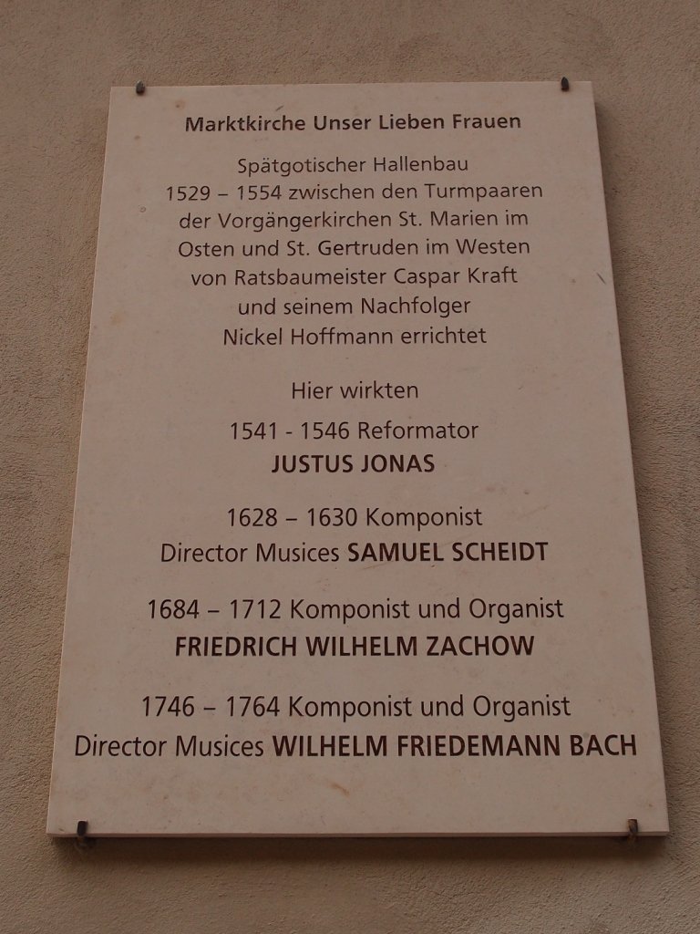 nikolausmella's tweet photo. Today marks the 359th anniversary of the birth (baptised) of the German #organist, #harpsichordist &amp; #baroque composer, Friedrich Wilhelm #Zachow. :-) 🍁 🧭 #Leipzig 🇩🇪 #Deutschland #BaroqueMusic #Barokmuziek #Barockmusik #MusiqueBaroque 

📸: Evergreen68, on 8th August 2012. https://t.co/OXeNwUnDJ7