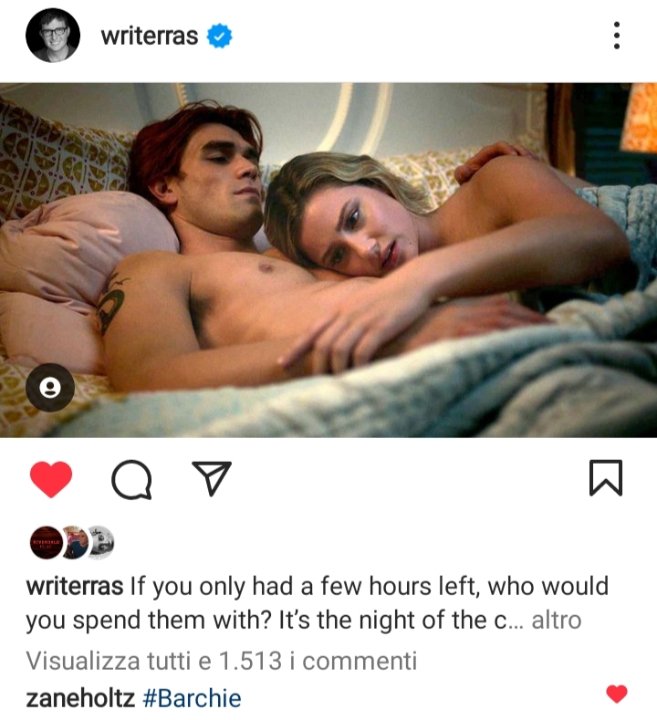 Alice1310g's tweet photo. #Barchie you will always be famous. My dream team❤️💍❤️‍🔥 #barchiegang #riverdale #seasonfinale #endgameiscoming https://t.co/JJAe49TzdQ