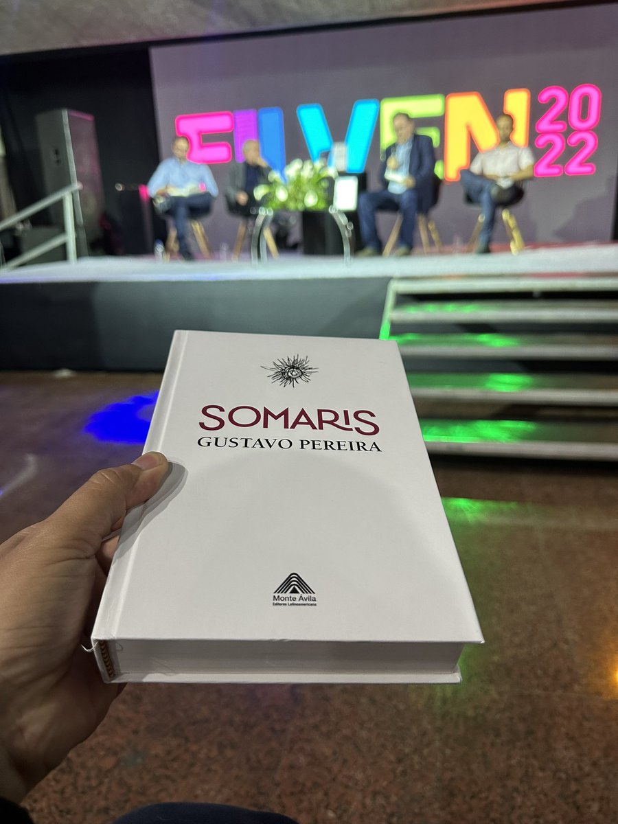 Todos los somaris escritos hasta ahora por el creador de este género poético reunidos en un solo libro: una de las joyas de la #Filven2022, con sello de <a href="/monte_avila/">Monte Ávila Editores Latinoamericana</a>, está siendo presentado en este momento en la Galería de Arte Nacional. 

#LeerDescoloniza 
#Caracas
#Venezuela