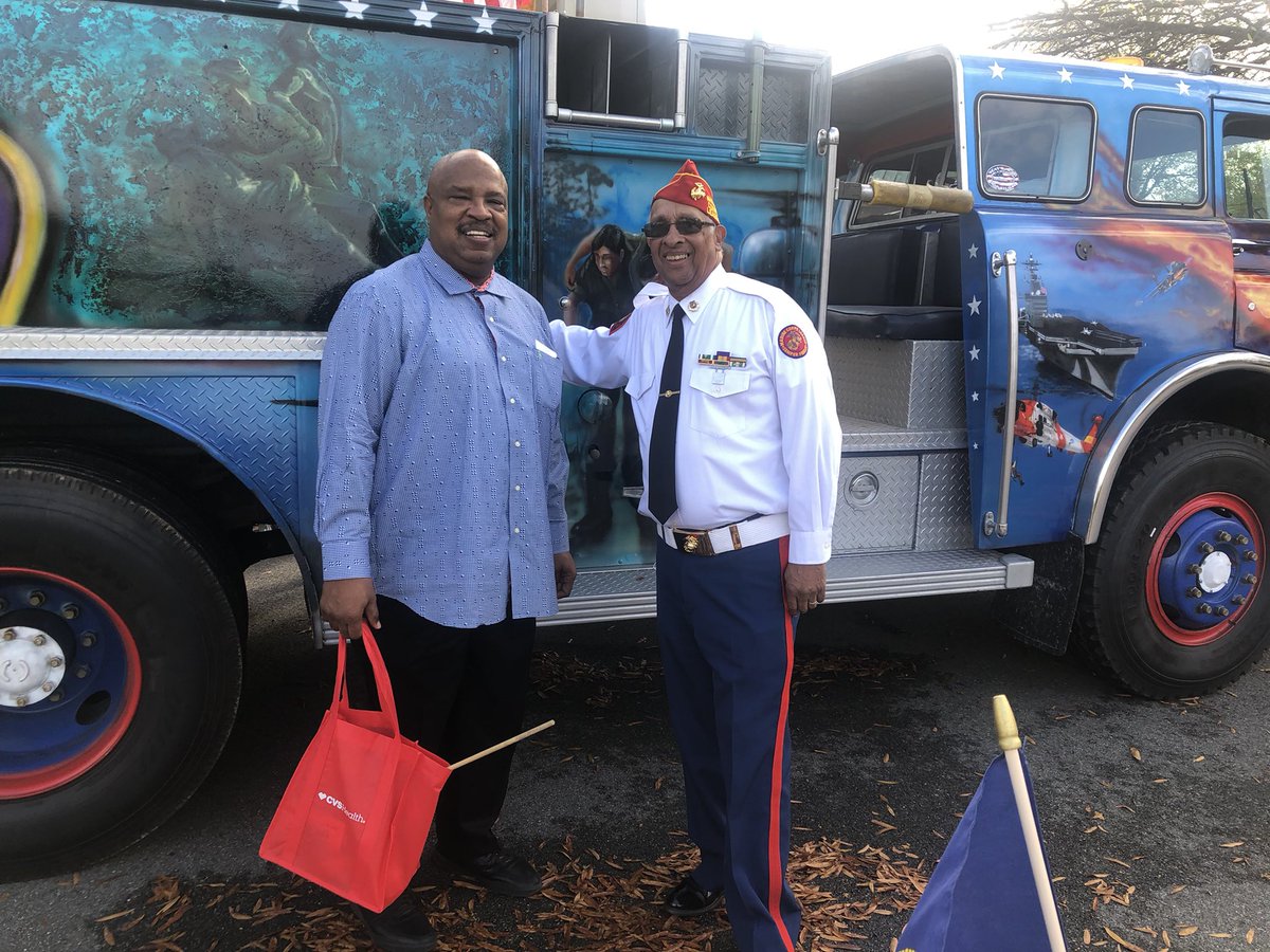 Musicalsoulfood's tweet photo. Rejoice! Musical Soul Food Network,  The Cedric Bailey Traffic Jam's and  WREJ 101.3 FM and 990 AM, Salute To Veterans special broadcast was awesome! Thank you, The Saint Paul’s Baptist Church Richmond and @CVSHealth for allowing us to collaborate to honor our veterans! https://t.co/iX5DCmtBDX