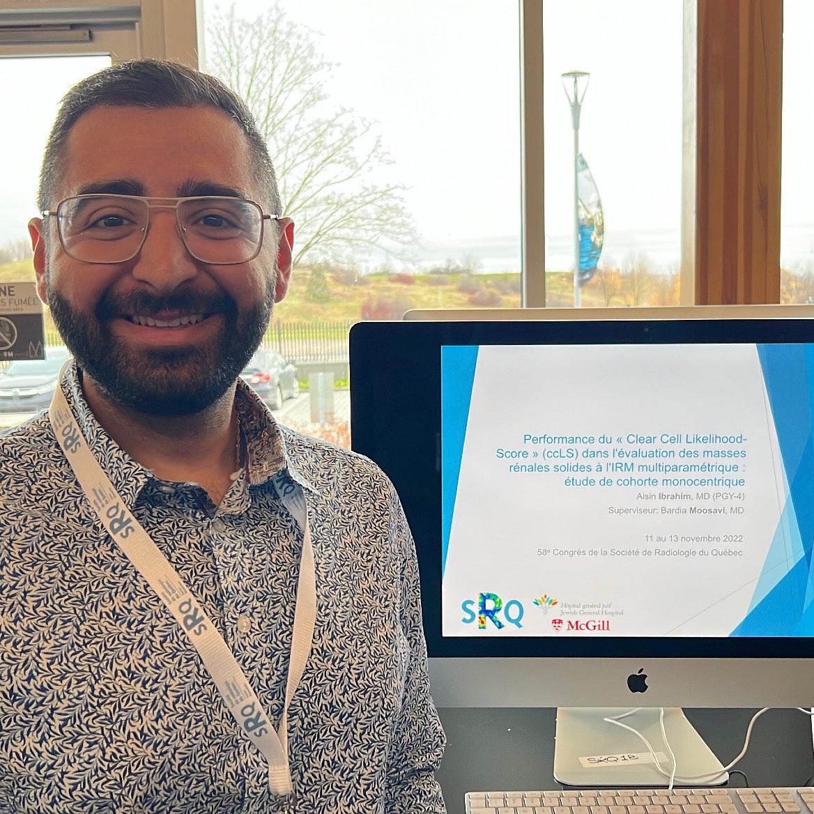 AisinIbrahim's tweet photo. Honored to have received a prize for the best poster as well as the best publication by a resident at the Société de radiologie du Québec. A big thank you to the SRQ scientific committee and to my research supervisors Dr Véronique Freire and Dr @bardiamoosavi. #SRQ2022 #McGillRad https://t.co/o5vTkTtocG