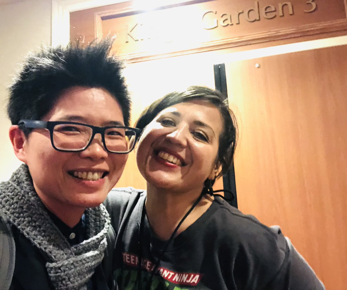 NadiaRuiz26's tweet image. With my business partner (co-chair) of @psa_DEIcaucus first generation/ESL affinity group @chiahua_lin_phd. #PSA2022