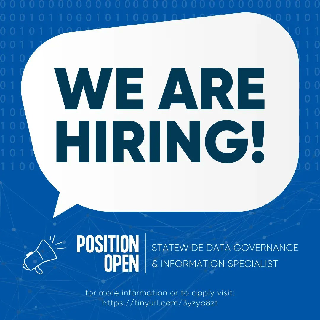 Are you a strategic, collaborative subject matter expert in DBMS, risk management,  and privacy compliance? Passion for data-driven improvements in health outcomes and patient experience? 
Check this out 👉 tinyurl.com/3yzyp8zt 
#DataAnalytics #DataPrivacy #Data