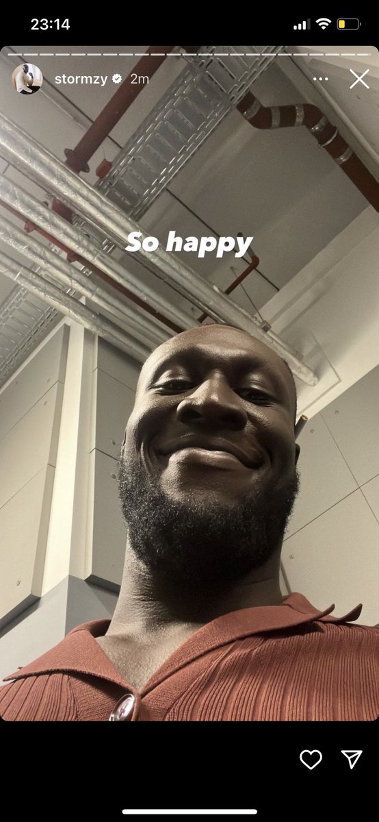 Stormzy really is one of us isn’t he 🤣