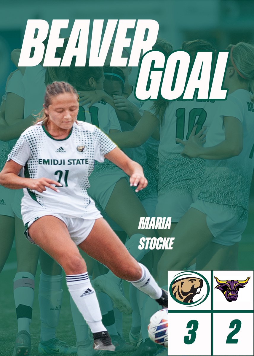 BSUBeaverSoccer's tweet photo. The Beavers take the OT lead in the 102nd minute with goal from Stocke assisted by Wendt.

#GoBeaver #BeaverTerritory https://t.co/uvLxNTahIP