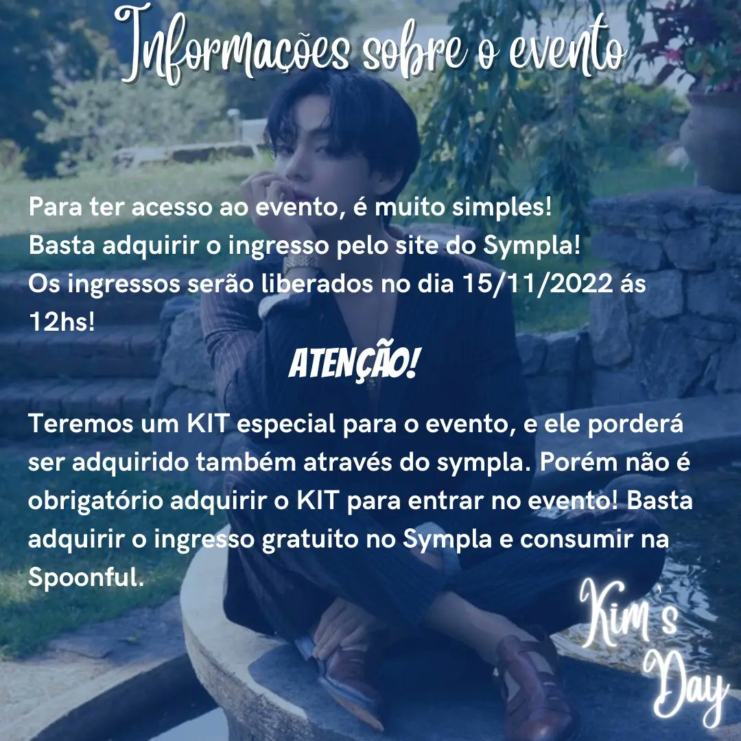 DreamsEEvents's tweet photo. ๐จโ๐๐ Informaรงรตes sobre o evento ๐๐จโ๐
Segue as informaรงรตes sobre o evento!
Qualquer dรบvida รฉ sรณ perguntar que a Dreams responde ๐
#bts #btsevents #army #taeday #jinday #kimtaehyung #kimseokjin https://t.co/GLJhr7lCOy