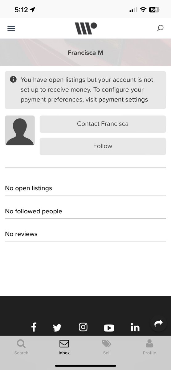 zagnoo's tweet photo. @WheelPrice got a scammer for ya https://t.co/PX805nVIuA
