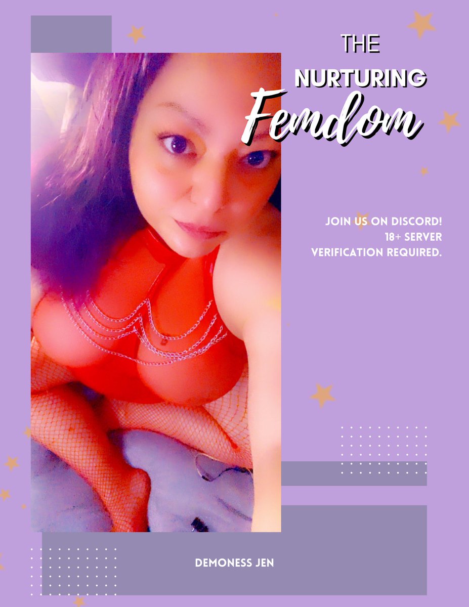 FemdomNurturing's tweet photo. Meet the alluring Demoness Jen

https://t.co/NtIVFVw0em https://t.co/8r5pZ9wUPK