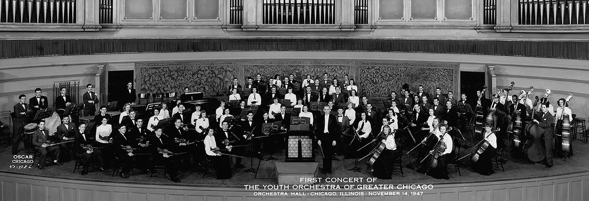 Tomorrow (Monday) morning at 7:30 am, <a href="/WFMTclassical/">WFMT</a> marks the 75th anniversary of CYSO’s very first concert, way back in 1947. Tune in to enjoy our recording of <a href="/michaelabels/">Michael Abels</a> "Winged Creatures" with <a href="/mcgillab/">Anthony McGill</a>, Demarre McGill &amp; our Symphony Orchestra. buff.ly/3LyD7iD