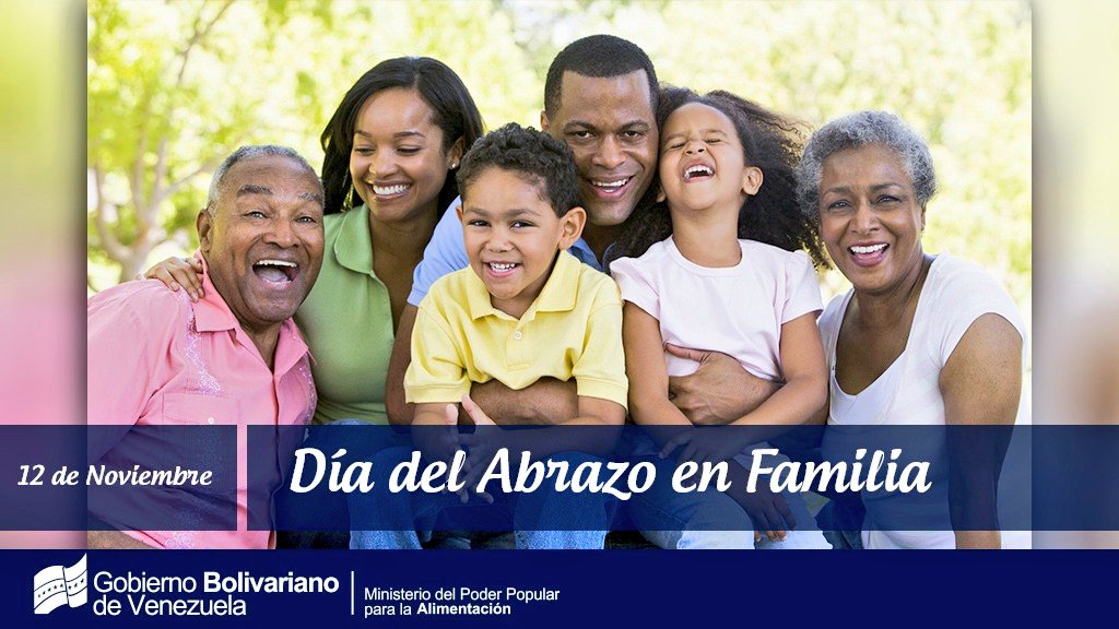 PDVAL on Twitter: "RT @LealTelleria: Celebramos el Abrazo en Familia