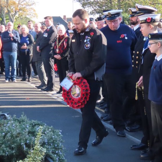 BARB_OPS's tweet image. Absolute privilege to represent @barbhovercraft at todays #RemembranceSunday  commemorations and having the honour of laying our wreath in #burnhamonsea alongside my team &amp;amp; other agencies and groups. 

We will remember them.