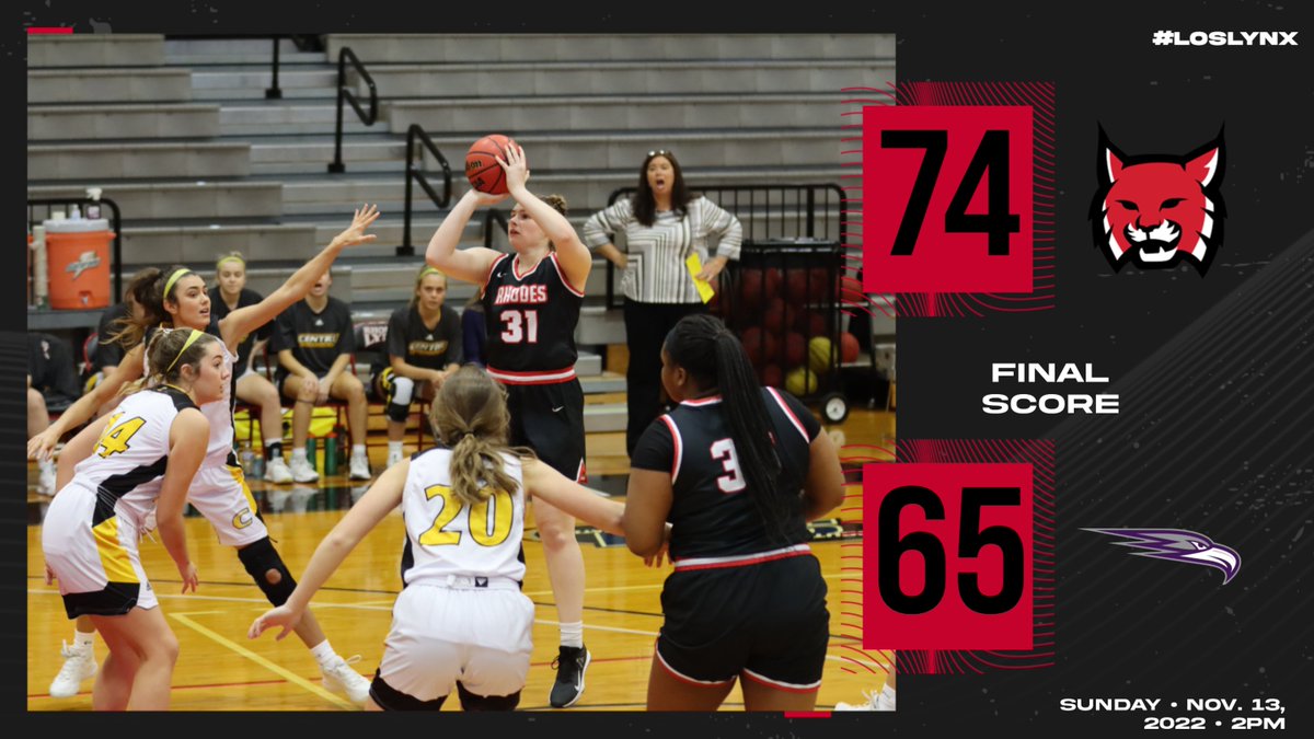 LYNX WIN! 
-Catherine Althoff finished with 23 points and 8 rebounds
-Alexys Mathangani also finished with 23 points
-Avery Marsh added 8 points and 5 steals