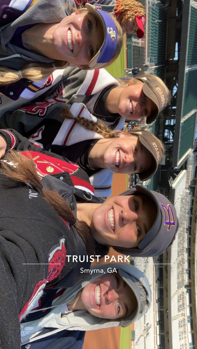 Thank you <a href="/gadcsoftball/">Georgia Dugout Club</a> <a href="/Braves/">Atlanta Braves</a> for putting together an amazing day!! So thankful to be a part of the first softball games <a href="/TruistPark/">Truist Park</a> !!