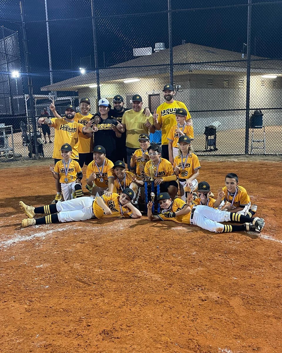 tbusssa's tweet photo. Your 2022 Clearwater Fall Championship 11u CHAMPIONS the Manatee Jaguars and your RUNNER-UP Vipers Baseball https://t.co/rEFTGceibj