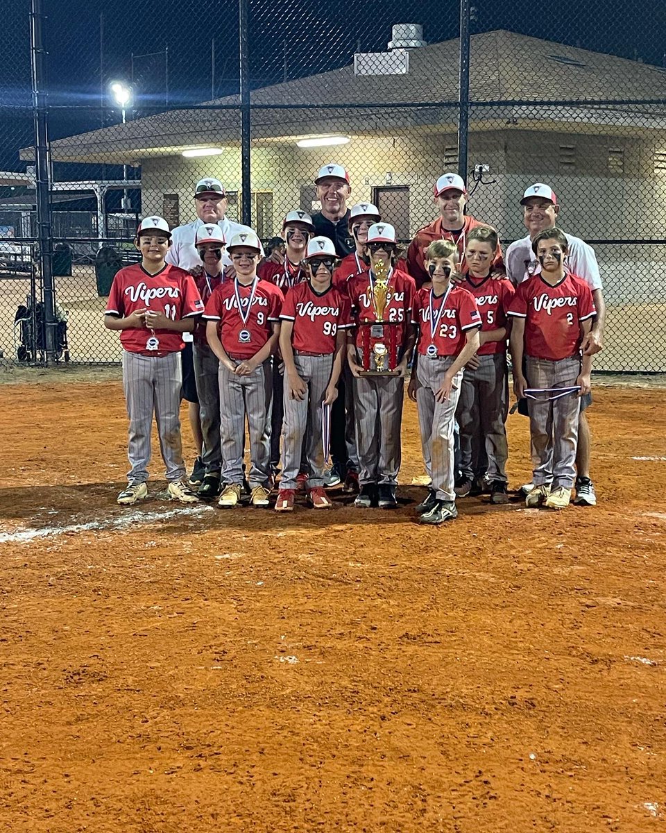tbusssa's tweet photo. Your 2022 Clearwater Fall Championship 11u CHAMPIONS the Manatee Jaguars and your RUNNER-UP Vipers Baseball https://t.co/rEFTGceibj