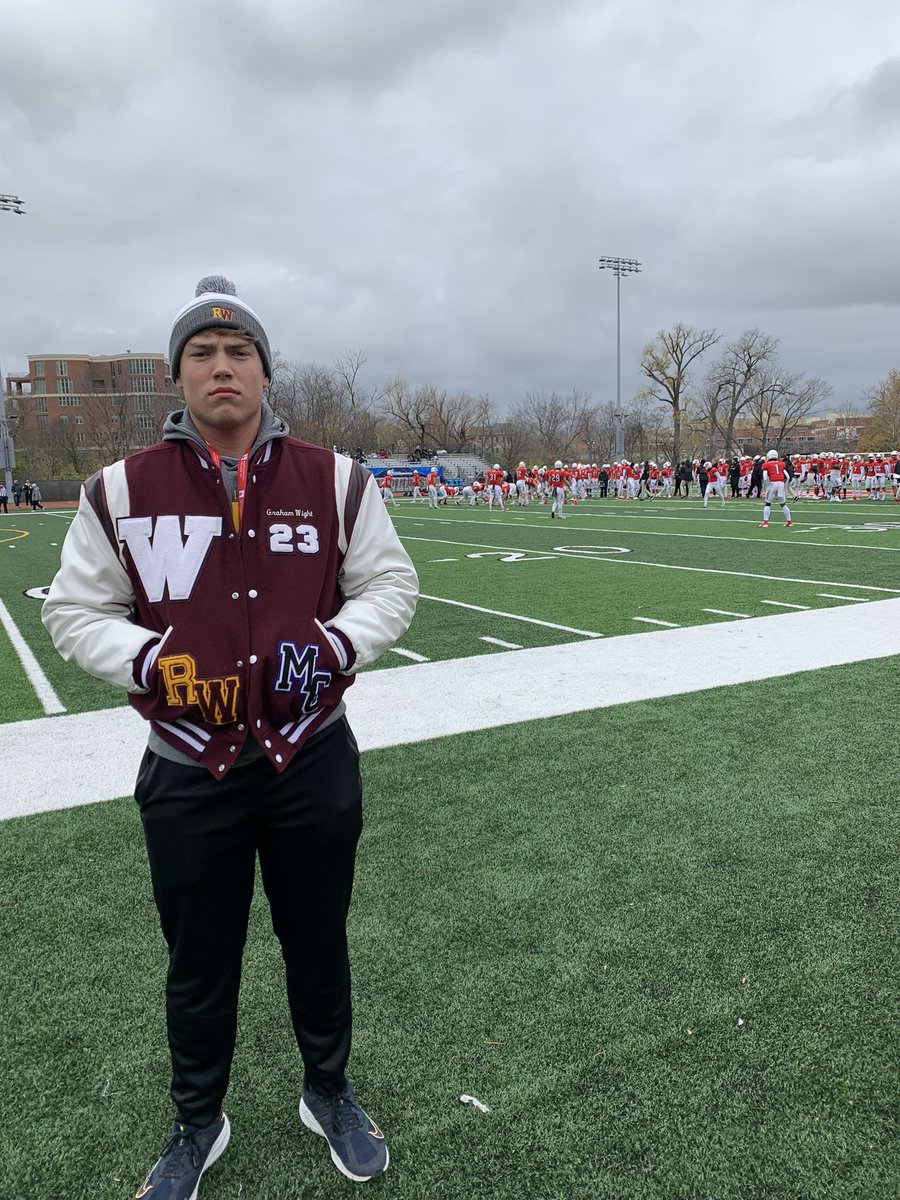 GrahamWight4's tweet photo. Had a great time at the final @football_ncc regular season game this year! Great campus and even better people and coaches. Thanks to @CoachJanecek and @CoachFehrle for getting me out on campus and experiencing what it’s like to be a Cardinal! Good luck this postseason NCC! https://t.co/2BlPpnahre