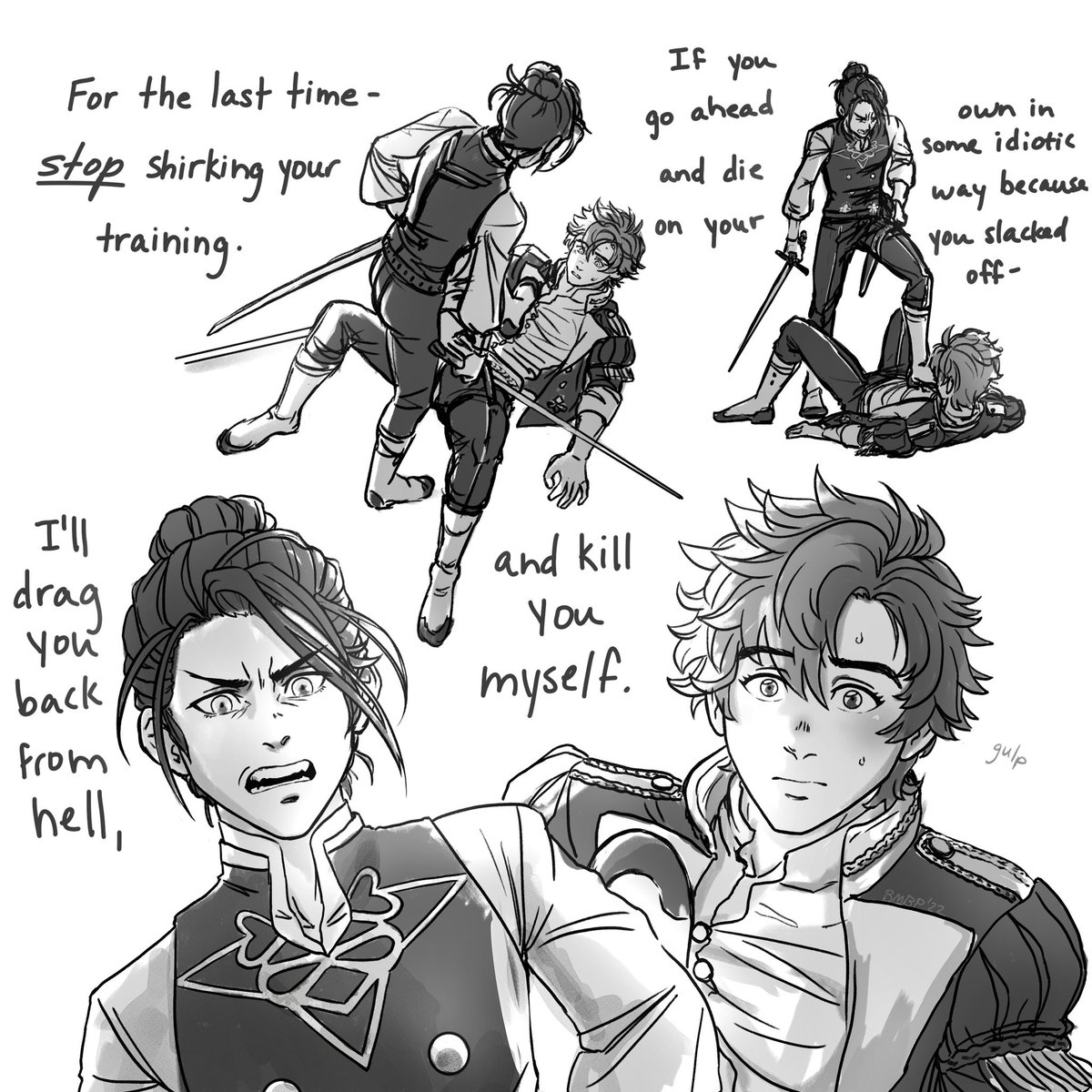 those #sylvix sparring scenarios are evergreen