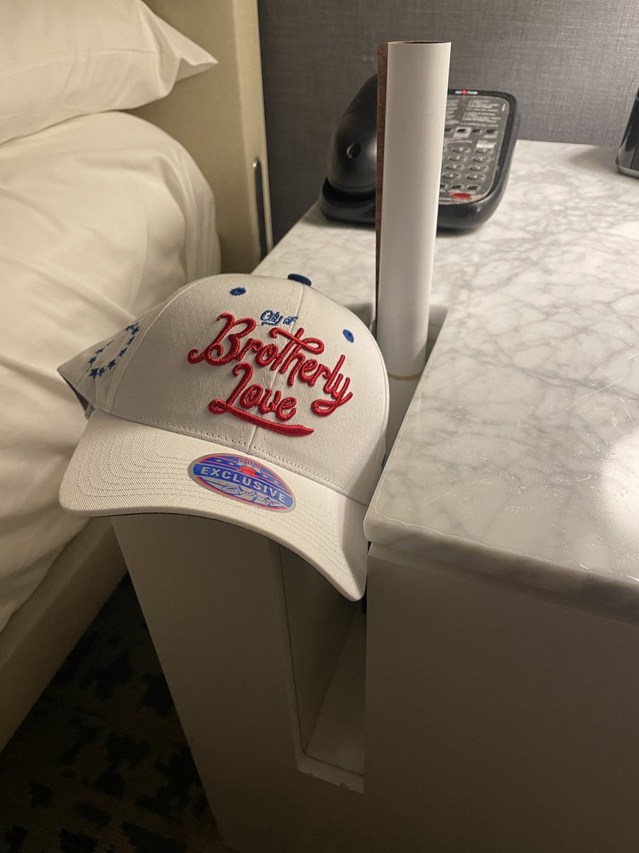 michaelnissen's tweet photo. I finally figured it out. It’s for the game-day poster and cap. Great win 76ers !  🏀 https://t.co/VeCrswj2AT