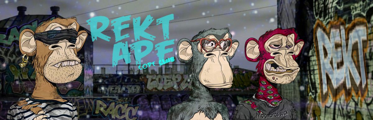 “EvErY oNe GeTs #ReKt EvErY nOw AnD tHeN..” 

sire I wish sumbuddy tol me this “gaMe” wuld sink my Yatch.. now I am cold, it’s raining…and yes. I am #Rekt #RACC #ETH #NFTCommunity
