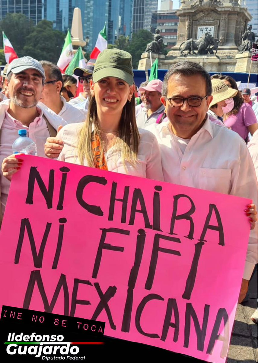 ildefonsogv's tweet photo. Hoy la ciudadanía ha manifestado su deseo de cuidar nuestra democracia y sus instituciones.

La arbitraria iniciativa por parte del Ejecutivo para desaparecer al @INEMexico NO pasará en la Cámara de Diputados.

#YoDefiendoAlINE
#ElINENoSeToca 
#TodosSomosMexico https://t.co/XyZ3BcYUbQ