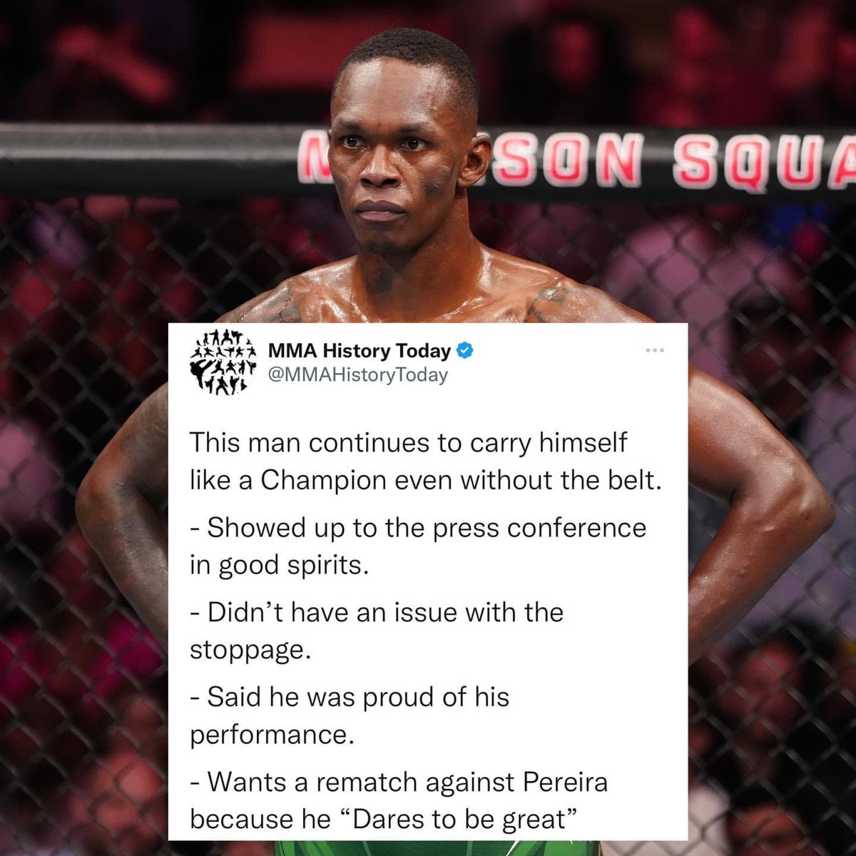 The truth #UFC281