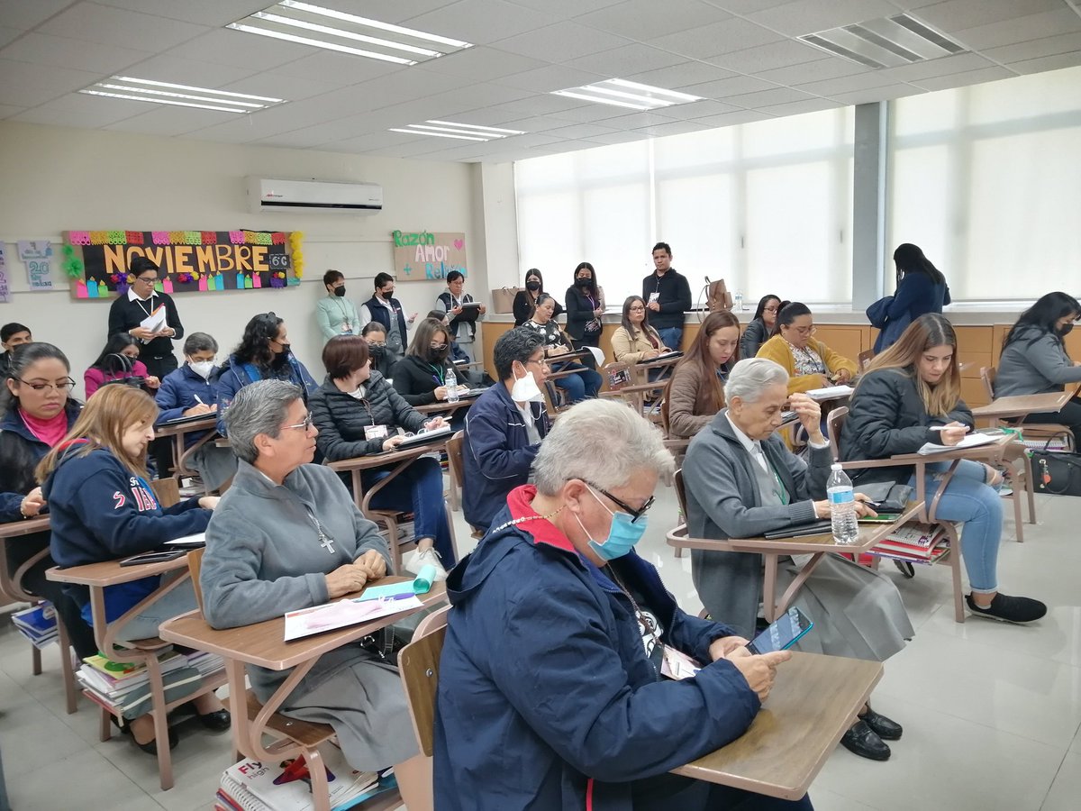 escuelammo's tweet photo. Encuentro Nacional de Psicopedagógicos. Cuidando vidas y dando esperanza. #redsalesianadeescurlasmexico https://t.co/zEqWBsx9Fa