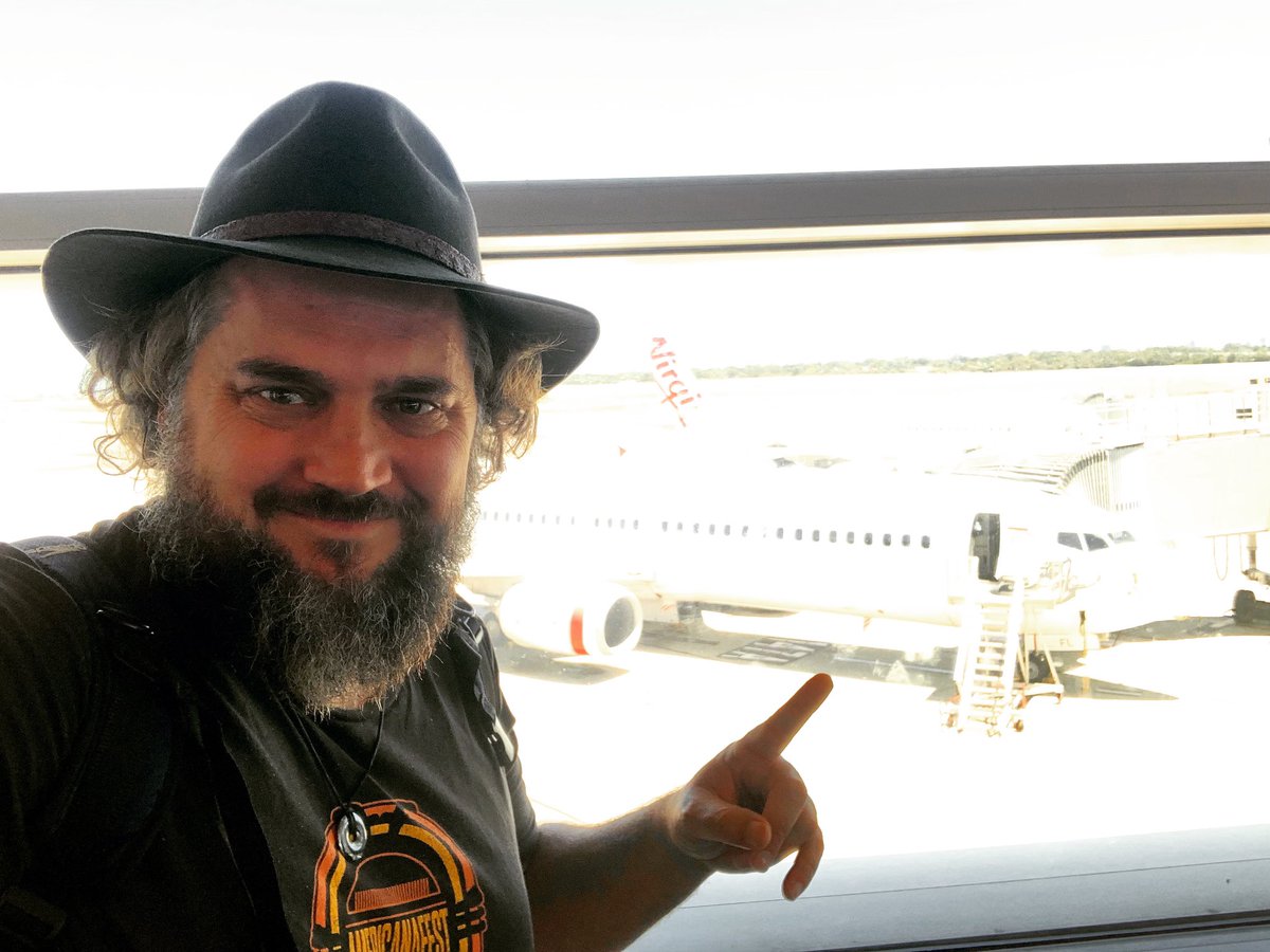 MikeElrington's tweet photo. En route back to Melbs after ripping out the sets for the very first time at Blues at Bridgetown! Massive cheers to the organising committee, sound crews &amp; punters that came out for it. Definitely looking forward to seeing you WA folks again on the road in 2023! https://t.co/NMMK9PL1DQ