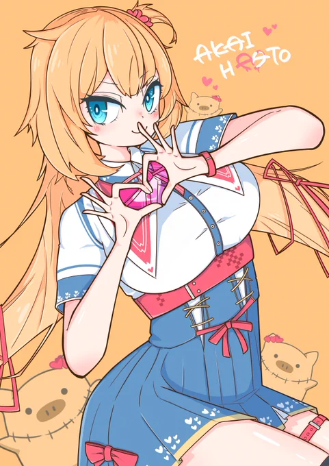 Akai Haato#はあとArt 