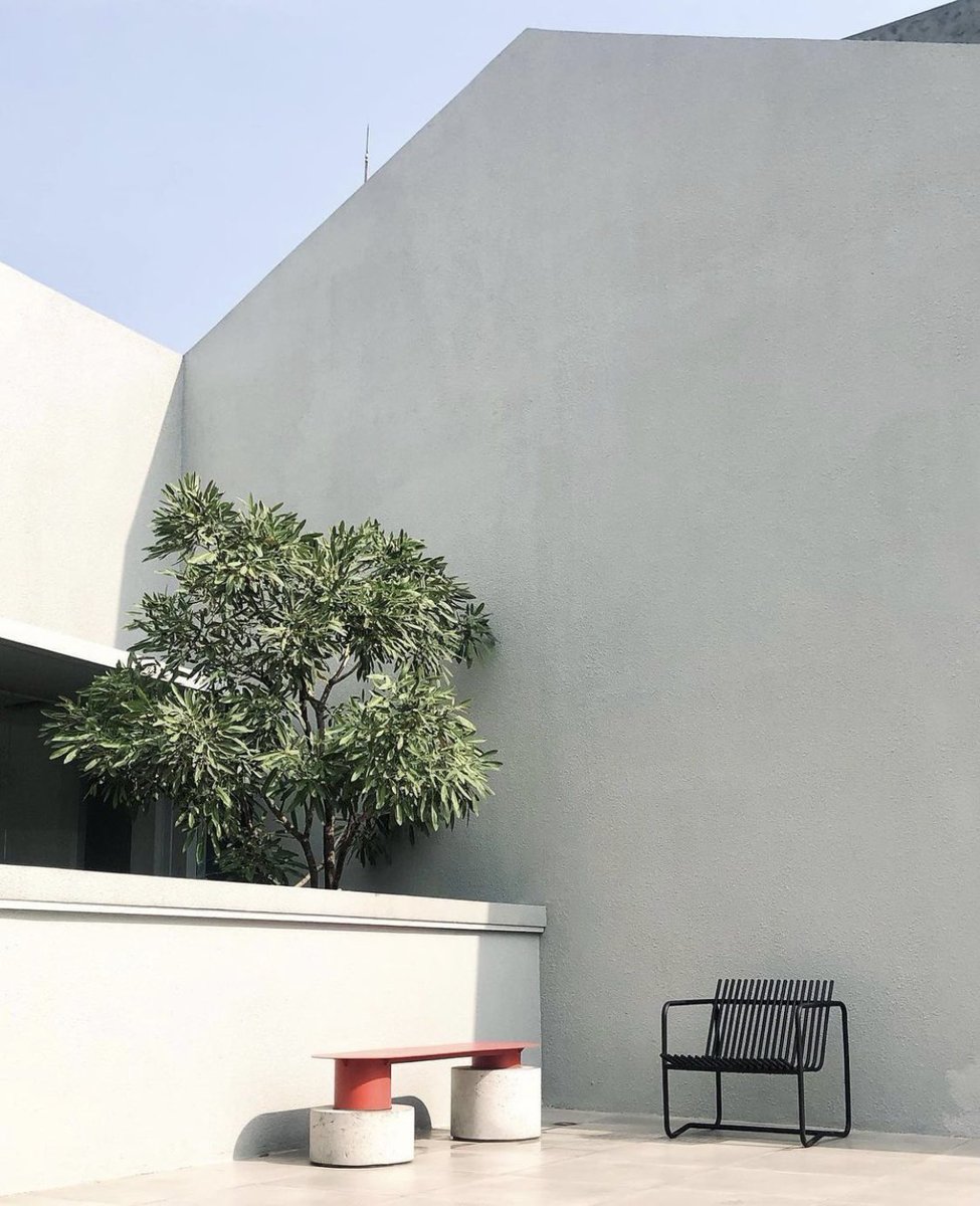 Teduh Pelita is a collaboration of Maliq and D'essentials, conture.concrete lab, Studio Woork, Andra Matin (Architect), Roca Indonesia, Dendy &amp; Darman's Found Object, and Nouv° Werks for Bintaro Design District.