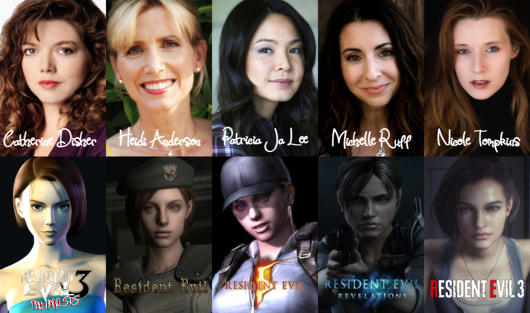 imandyvalentine's tweet photo. Jill's most iconic voice actresses 💙
#BringBackJillValentine #JillValentine #ResidentEvil #CatherineDisher #HeidiAnderson #PatriciaJaLee #MichelleRuff #NicoleTompkins https://t.co/MJaNbM9awT