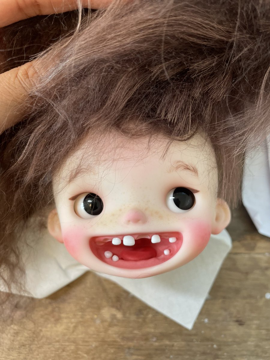 TeaTreeParty's tweet photo. Sending her back to her mom!

#ドール #ブライス #BJD #ooakdoll #bjdthailand #bjd2022 #custom-makeup https://t.co/JwbZr1SBn0