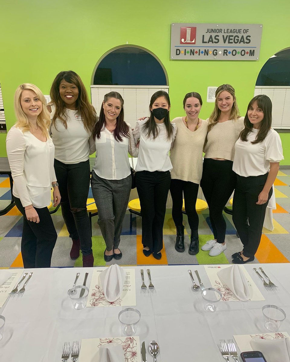 helpsonv's tweet photo. Clients of our Shannon West Homeless Youth Center were served a three course dessert meal by @juniorleaguelv members at the “Eatiquette’ event.  

The clients learned proper dining etiquette to prepare them for future professional networking opportunities &amp; social gatherings. https://t.co/oUJVstY0e3