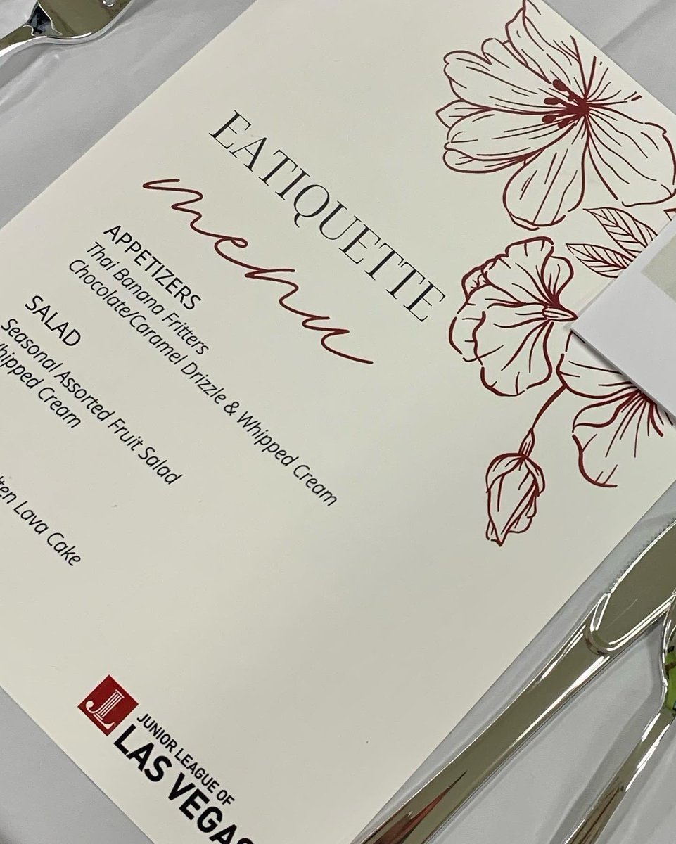 helpsonv's tweet photo. Clients of our Shannon West Homeless Youth Center were served a three course dessert meal by @juniorleaguelv members at the “Eatiquette’ event.  

The clients learned proper dining etiquette to prepare them for future professional networking opportunities &amp; social gatherings. https://t.co/oUJVstY0e3
