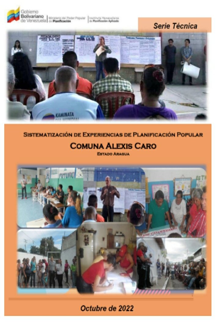En la 
@filven2022  Presentamos, de la
Serie Técnica. Sistematización de Experiencias de #Planificación Popular #Comuna Alexis Caro. Edo. Aragua
Descárgalo:
👉  bit.ly/3WKfHwO 
#LeerDescoloniza

<a href="/MPPPlanifica/">MinPlanificación</a> 
 <a href="/rmenendez/">Rebecca Menendez</a>
<a href="/camilorivero/">Camilo Rivero</a>
 <a href="/DeFevp/">Fundación Escuela Venezolana de Planificación</a> 
<a href="/INEVenezuela/">INE Venezuela</a>
 <a href="/IGVSB/">Instituto Geográfico</a>