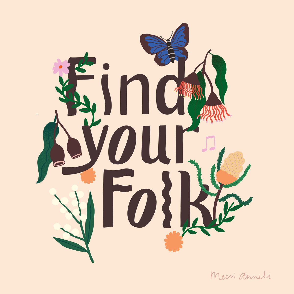 Introducing the NFF artist for 2023, Meeri Anneli! Meeri created the artwork for the 2022 Festival, so you may notice some familiar motifs. To learn more about Meeri and her work, visit her website: meeri-anneli.com