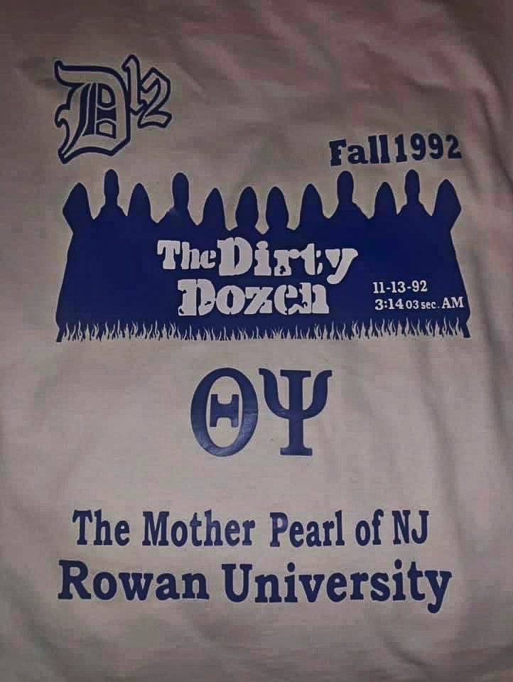 Troy4NJ7's tweet image. November 13, 1992...12 young men crossed the burning sands into Phi Beta Sigma land and the Infamous Dirty Dozen on the campus of Glassboro State College (Rowan U.) were born. 30 years of love, brotherhood and friendship. #PhiBetaSigma #BluePhi #ThetaPsiTillIDie #MotherPearlOfNJ