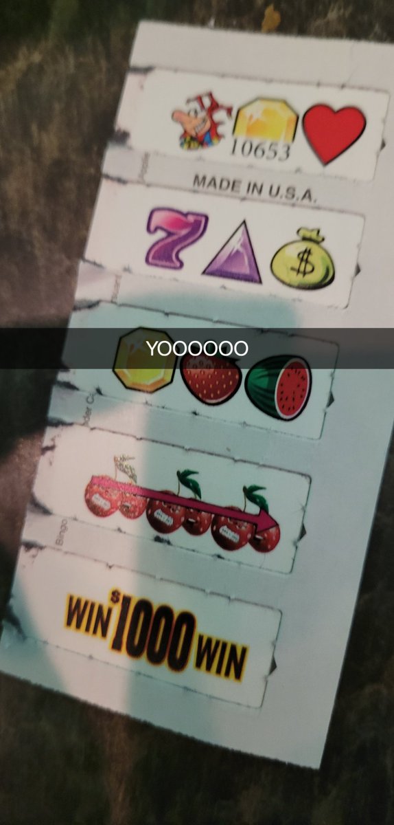 J_Chimi's tweet image. Officially retiring from the pull tab game after this one