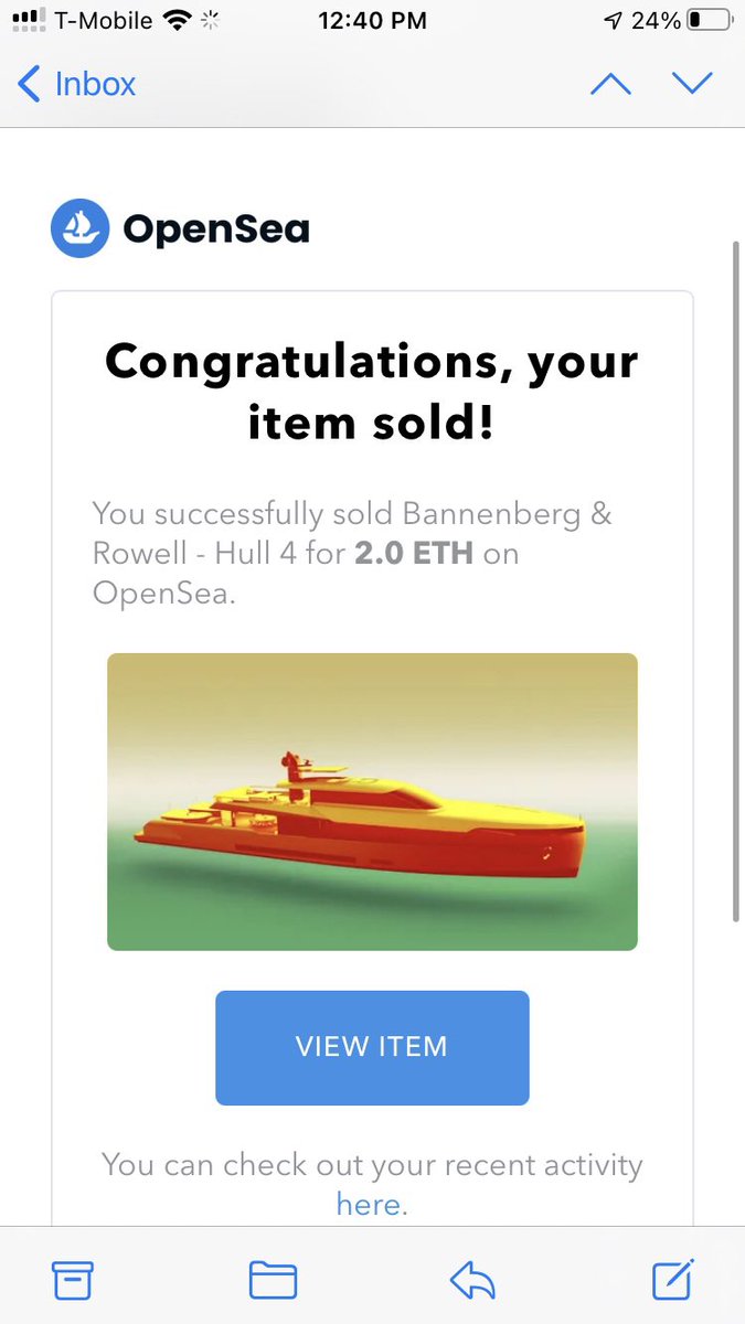 CloudYachts's tweet photo. 4 of 5 Bannenberg’s are now sold! We can’t thank all of you enough for the love and support ! #nft #superyachts #bannenberg https://t.co/MMA2To48X2