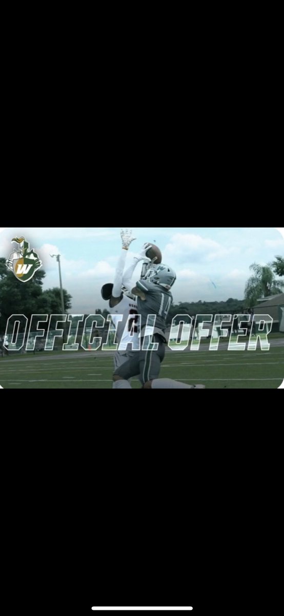Agorodriguez55's tweet photo. Wow! Blessed to say I have received my 3rd Offer from @WebberFB! Thank you to @CoachPotochney @CoachTravisJoh1 @PSLJagsFootball @CoachChrisDent @CoachV_DeAguila https://t.co/YysgIjYiMs