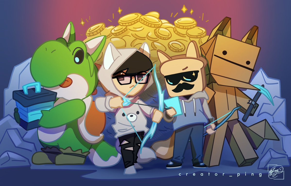 creator_ping's tweet photo. Cyan Coyotes!!!! 

#mcc #mccfanart https://t.co/ybyG7CsahT