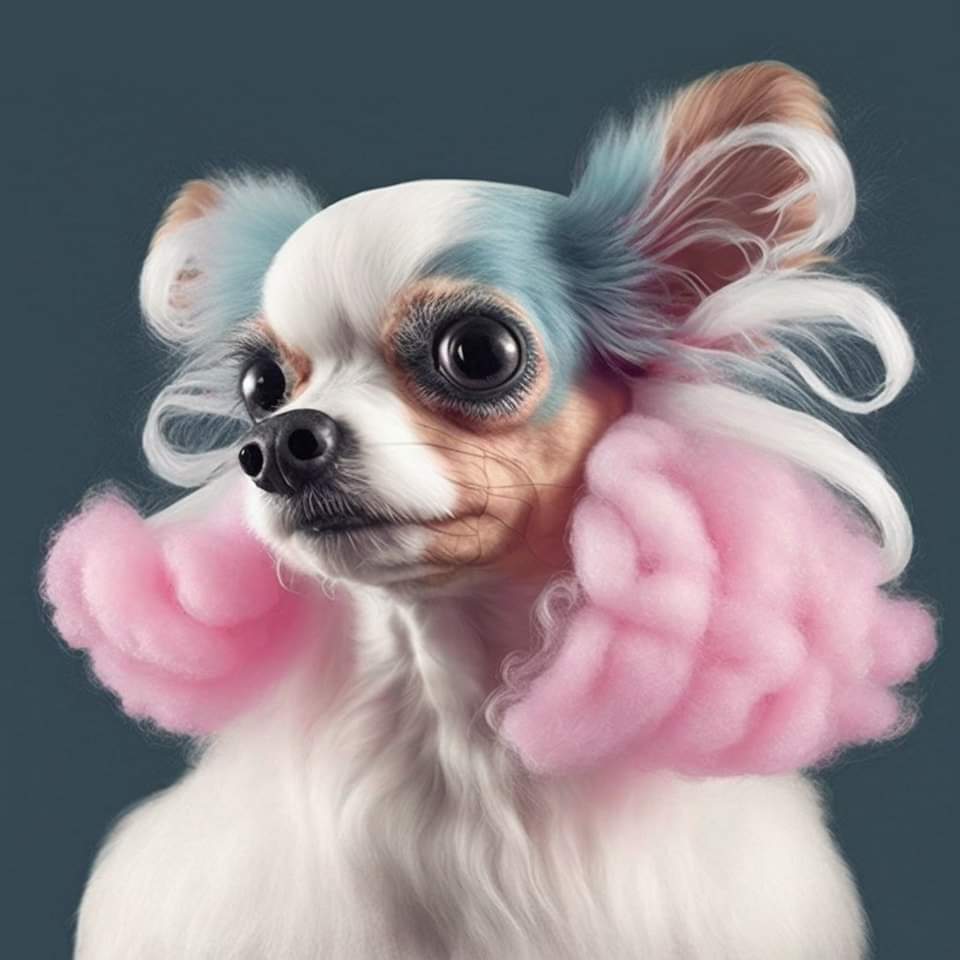 slash_generart's tweet photo. Cotton Candy Collection: dog

Can you guess what prompt we used?

 #midjourneyaiart #art #aiartist #generativeart #digitalartist #aiart #digitalart #artificialintelligence #midjourneyai #aiartwork #generart #midjourney #dogsofinstagram #dog #cottoncandy https://t.co/FePjamSWDK