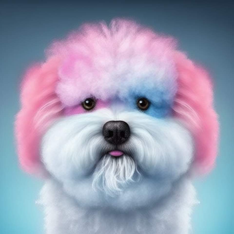 slash_generart's tweet photo. Cotton Candy Collection: dog

Can you guess what prompt we used?

 #midjourneyaiart #art #aiartist #generativeart #digitalartist #aiart #digitalart #artificialintelligence #midjourneyai #aiartwork #generart #midjourney #dogsofinstagram #dog #cottoncandy https://t.co/FePjamSWDK
