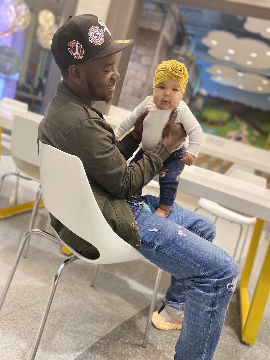 Lajdawg_'s tweet photo. A father holds his daughter's hand for a short while, but he holds her heart Forever 💜🦋My Chunky butt 🥰🥰 https://t.co/tYaMYxPNYz