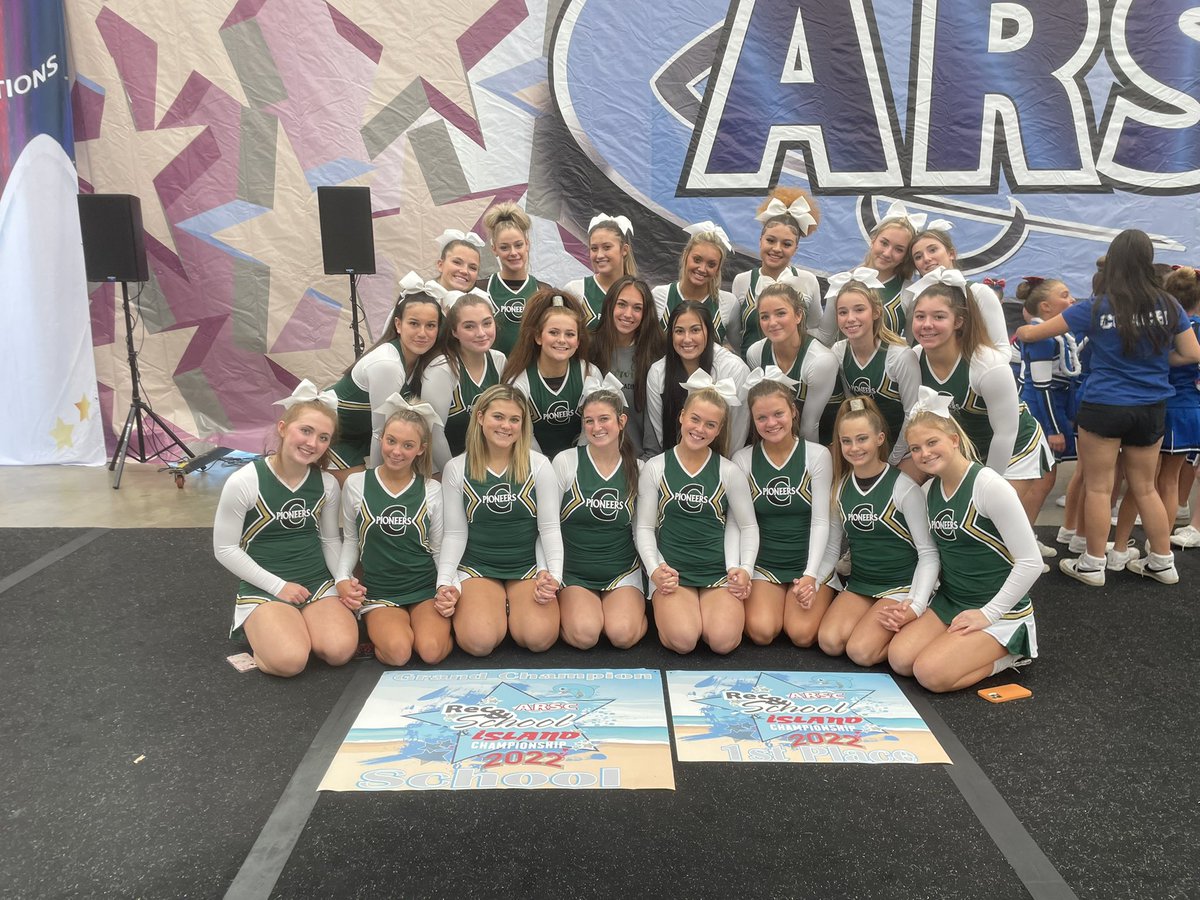 viewathletics's tweet photo. Congratulations to our Varisty Cheer Team who earned 1st place &amp; Grand Champions @ the ARSC Rec &amp; School Island Championship @ the Wildwood Convention Center today! Great job Ladies!! GO VIEW!!! https://t.co/gPjTO0NdVz