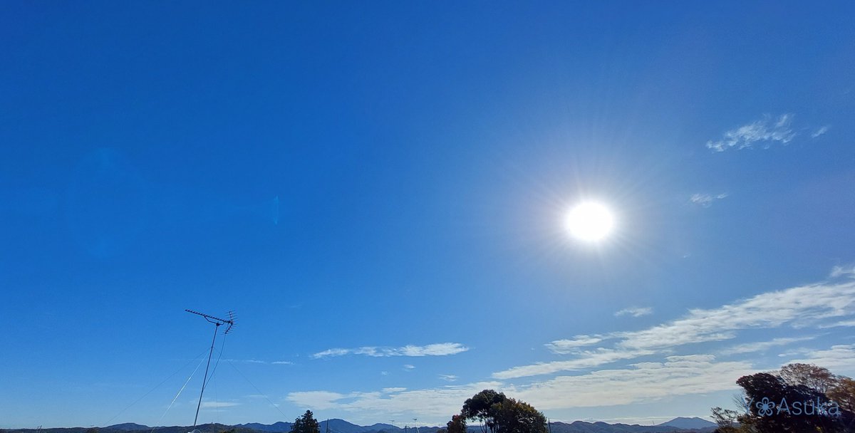 yumeasutw's tweet photo. #青空 にお日様燦々✨北風が吹き抜ける月曜日の朝🌤️
西の空には白い #モーニングムーン 🌗

予想最高/最低気温🌡️18℃/8℃
晴れのち曇り☀️→☁️
日中は北風が強く👕👖飛ばされないよう御用心🌬️➰➰🍁

#空の名前
#天気の図鑑 #雲友の会
#日光連山
#月 #moon #寝待月 (月齢19.6)
#a2022 #a1114 #a202211 https://t.co/DJwwrRFwp3