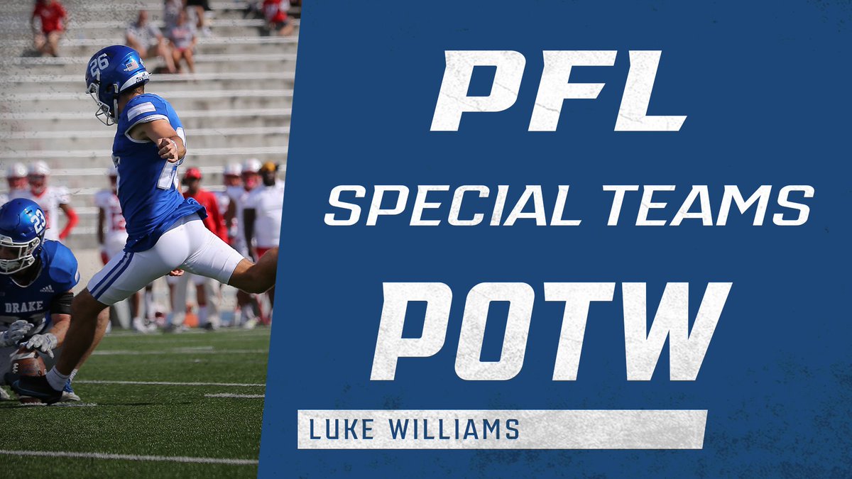 𝗣𝗙𝗟 𝗪𝗲𝗲𝗸𝗹𝘆 𝗛𝗼𝗻𝗼𝗿𝘀

PFL Defensive Player of the Week 

and...

PFL Special Teams Players of the Week

🏈📰 bit.ly/3UQNwL1

#gamechangers | #DSMHometownTeam