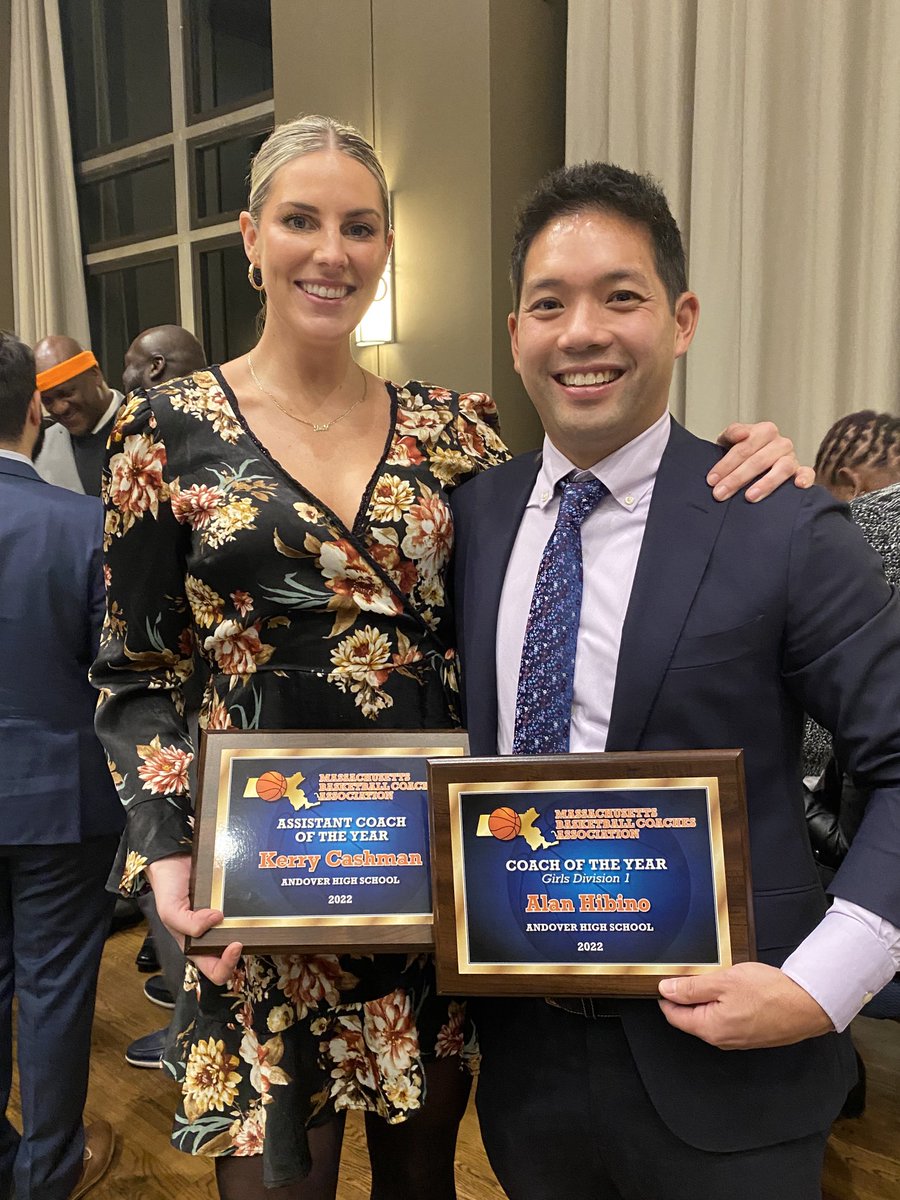 Andover Athletics (@andoverwarriors) on Twitter photo Big night for all at the MBCA! Congrats to Coach Hibino and Coach Cashman for being named Coaches of the Year! <a href="/EagleTribSports/">EagleTrib Sports</a> <a href="/GlobeSchools/">Boston Globe Schools</a> <a href="/BostonHeraldHS/">Danny Ventura</a> <a href="/AndoverHS_Princ/">Caitlin Brown</a> Big night for all at the MBCA! Congrats to Coach Hibino and Coach Cashman for being named Coaches of the Year! <a href="/EagleTribSports/">EagleTrib Sports</a> <a href="/GlobeSchools/">Boston Globe Schools</a> <a href="/BostonHeraldHS/">Danny Ventura</a> <a href="/AndoverHS_Princ/">Caitlin Brown</a>